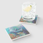 Dessous-de-verre En Pierre Sea Sweetheart II (Côté)