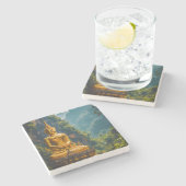 Dessous-de-verre En Pierre Siège Éternel du Siam (Côté)