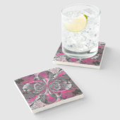 Dessous-de-verre En Pierre Signaux mixtes (Côté)