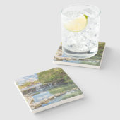 Dessous-de-verre En Pierre Siloam Springs Sager Creek Dessous de verre de pie (Côté)