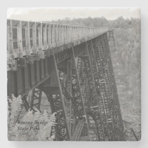 Dessous-de-verre En Pierre Skywalk de Kinzua Bridge