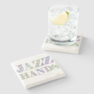 Dessous-de-verre En Pierre SlipperyJoe's Jazz Hands Broadway