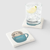 Dessous-de-verre En Pierre Sloffee ! (Côté)