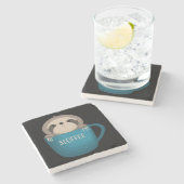 Dessous-de-verre En Pierre Sloffee ! (Côté)