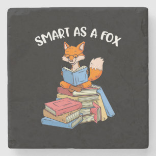 Dessous-de-verre En Pierre Smart As A Fox