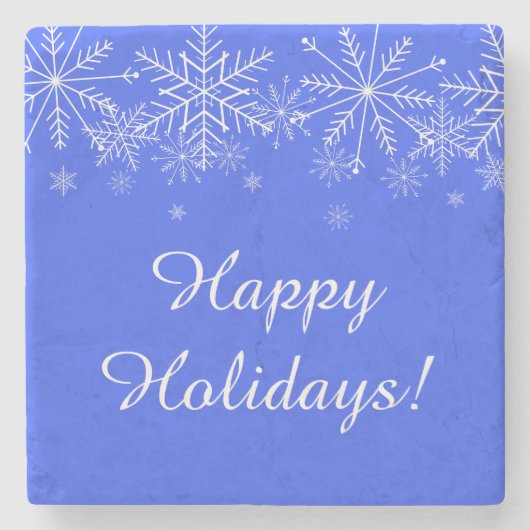 Dessous-de-verre En Pierre Snowflake Stone Coaster (Devant)