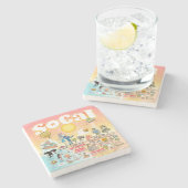 Dessous-de-verre En Pierre SoCal (Côté)