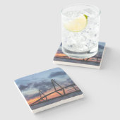 Dessous-de-verre En Pierre Soirée D'Or À Arthur Ravenel (Côté)