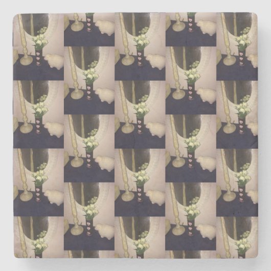 Dessous-de-verre En Pierre Soirée élégante (Devant)