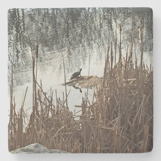 Dessous-de-verre En Pierre Solstice d'hiver (Devant)