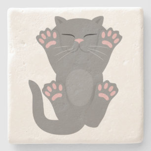 Dessous-de-verre En Pierre sommeil du chat