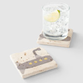 Dessous-de-verre En Pierre sous-marin (Côté)