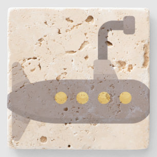 Dessous-de-verre En Pierre sous-marin