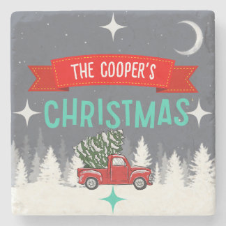 Dessous-de-verre En Pierre Sous-verre personnalisé en pierre pour sapin de No