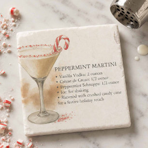 Dessous-de-verre En Pierre Sous-verres pour liqueur de Noël