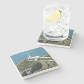 Dessous-de-verre En Pierre Southstack Light House Wales. (Côté)