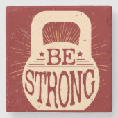 Dessous-de-verre En Pierre Soyez fort (Devant)