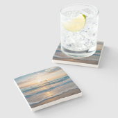 Dessous-de-verre En Pierre "Soyez Toujours Et Sachez Que Je Suis Dieu" Sunris (Côté)