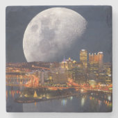 Dessous-de-verre En Pierre Spacey Pittsburgh (Devant)