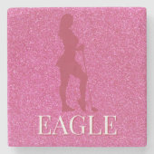 Dessous-de-verre En Pierre Sparkly Golf Coasters (Devant)