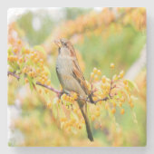 Dessous-de-verre En Pierre Spring time Sparrow (Devant)