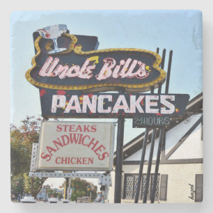 Dessous-de-verre En Pierre St Louis, oncle Bills Pancakes, dessous de verre
