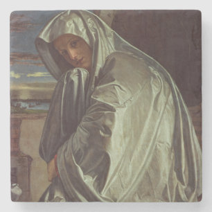 Dessous-de-verre En Pierre St Mary Magdalene approchant la tombe