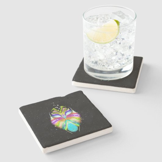 Dessous-de-verre En Pierre Starlight Oracle Owl (Côté)