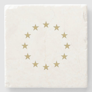 Dessous-de-verre En Pierre Stars - Étoiles - Europe - Europe - Drapeau de l'U