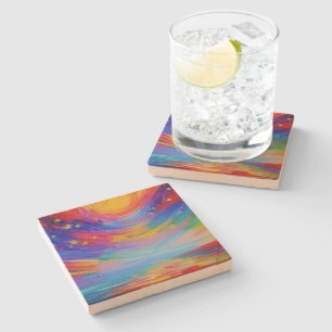 Dessous-de-verre En Pierre Starscape