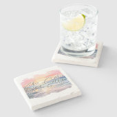 Dessous-de-verre En Pierre Stay Salty Sunset Beach (Côté)