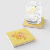 Dessous-de-verre En Pierre Stella (Côté)