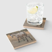 Dessous-de-verre En Pierre Stone Coaster_appy backside  (Côté)