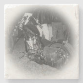 Dessous-de-verre En Pierre Stone Motorcycle Coaster 9 (Devant)