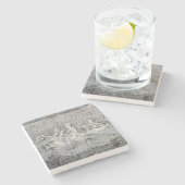 Dessous-de-verre En Pierre Stone Mountain Atlanta, Stone Mountain (Côté)