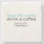 Dessous-de-verre En Pierre Stop - Coasters (Devant)