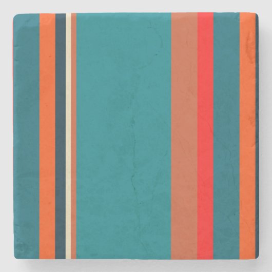 Dessous-de-verre En Pierre Stripes du sud-ouest 29 (Devant)