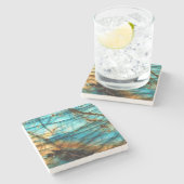 Dessous-de-verre En Pierre Style labradoré (Côté)