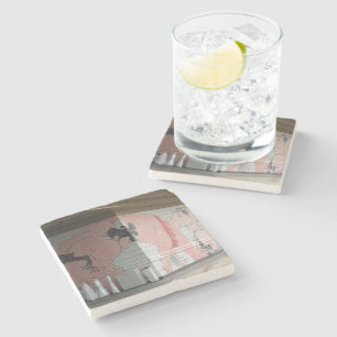 Dessous-de-verre En Pierre Sumo Mural Art