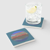 Dessous-de-verre En Pierre Sunndalsøra Norvège (Côté)