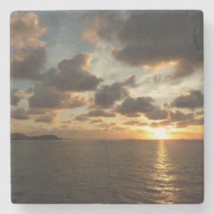 Dessous-de-verre En Pierre Sunrise aux îles Virgin