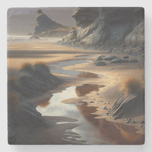 Dessous-de-verre En Pierre Sunset
