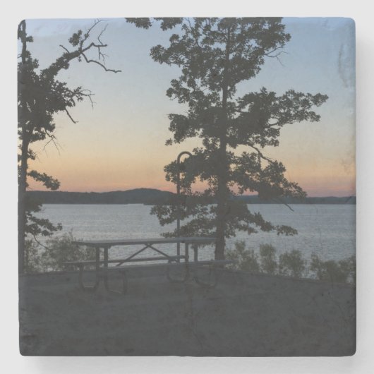 Dessous-de-verre En Pierre Sunset Rock Table (Devant)
