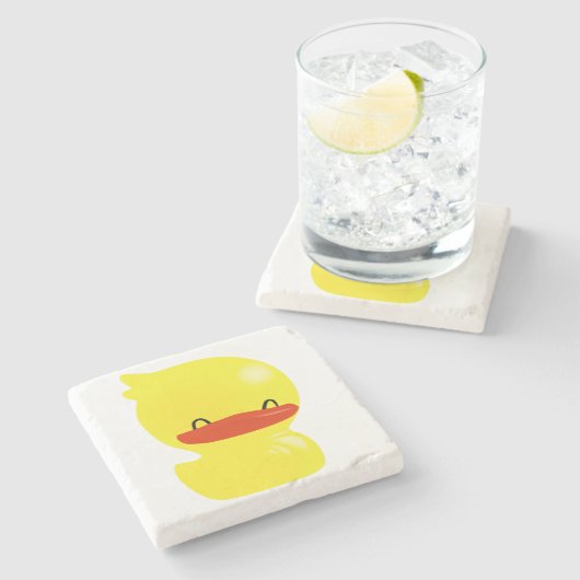 Dessous-de-verre En Pierre Super mignon Ducky (Côté)
