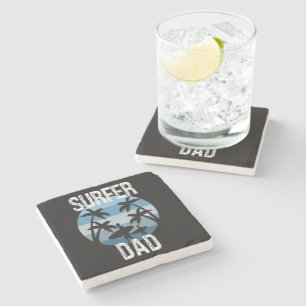 Dessous-de-verre En Pierre Surfer papa