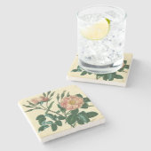 Dessous-de-verre En Pierre Sweet Briar Rose (Côté)