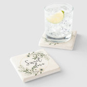 Dessous-de-verre En Pierre Sweet Love (Côté)