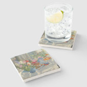 Dessous-de-verre En Pierre Tableau de Pâques (Côté)