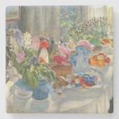 Dessous-de-verre En Pierre Tableau de Pâques (Devant)