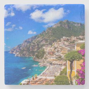Dessous-de-verre En Pierre Take Me To Positano Marble Coaster